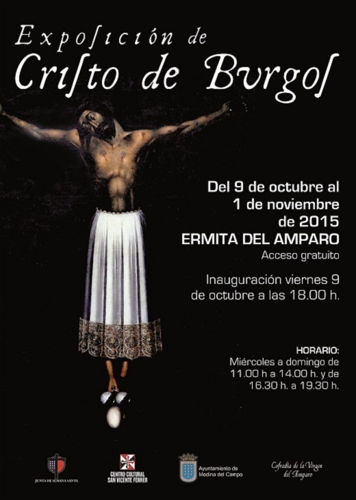 Cartel exposición Cristo de Burgos